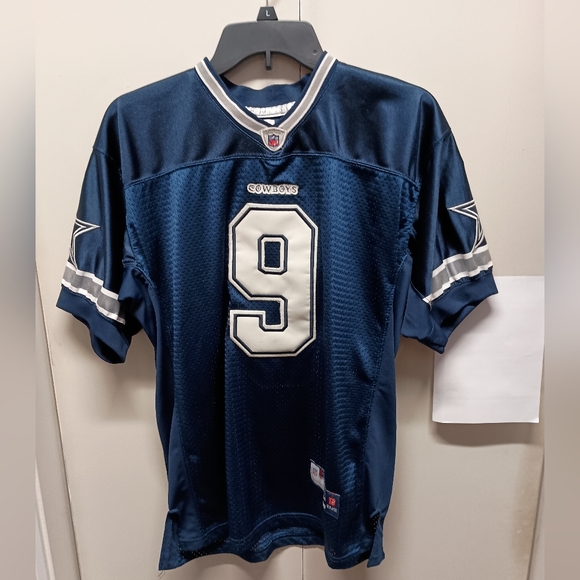 NFL Dallas Cowboys Tony Romo Embroidered Jersey - Blue - Youth XL - Picture 1 of 15